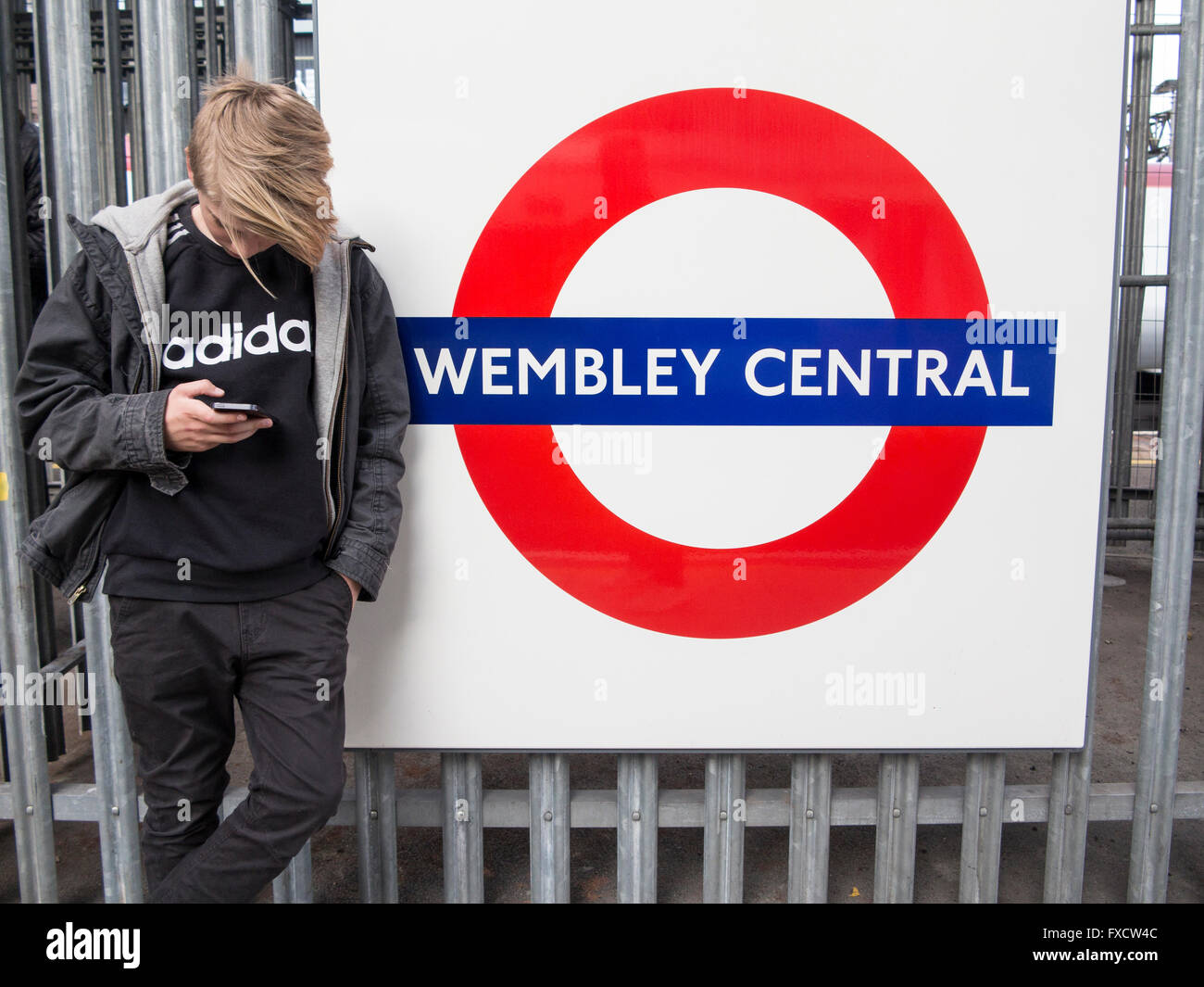 Wembley zentrale Stockfoto