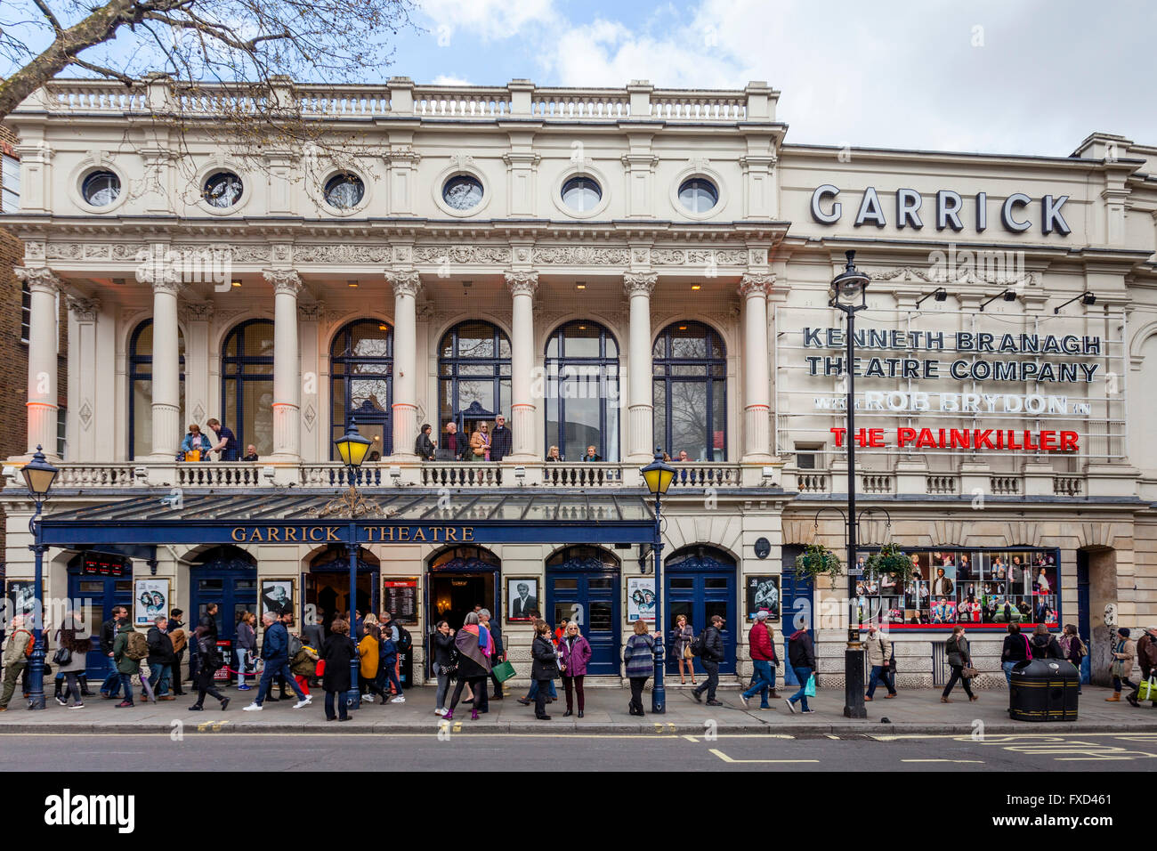 Garrick Theatre, Charing Cross Road, London, UK Stockfoto