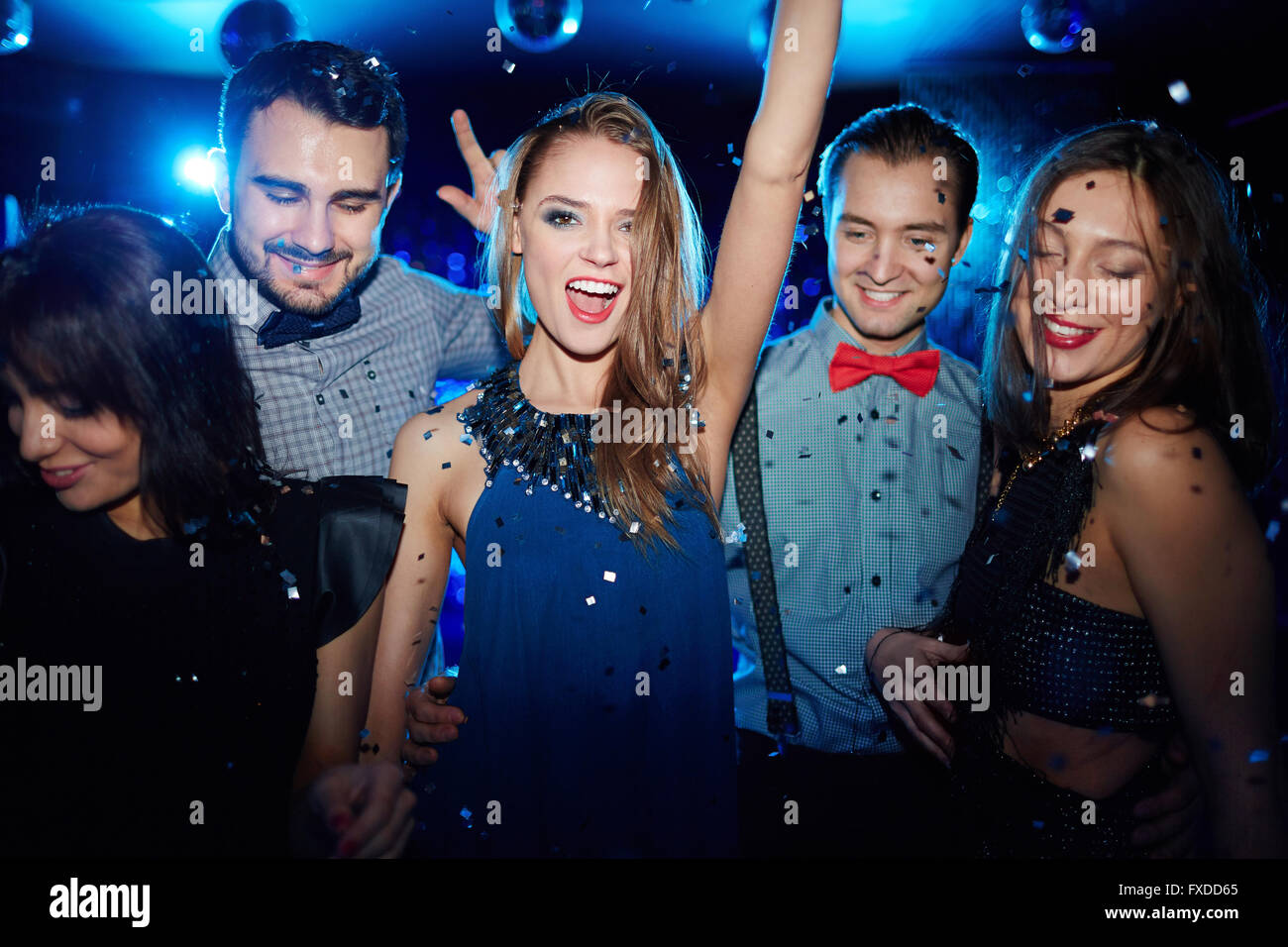 Coole party Stockfoto
