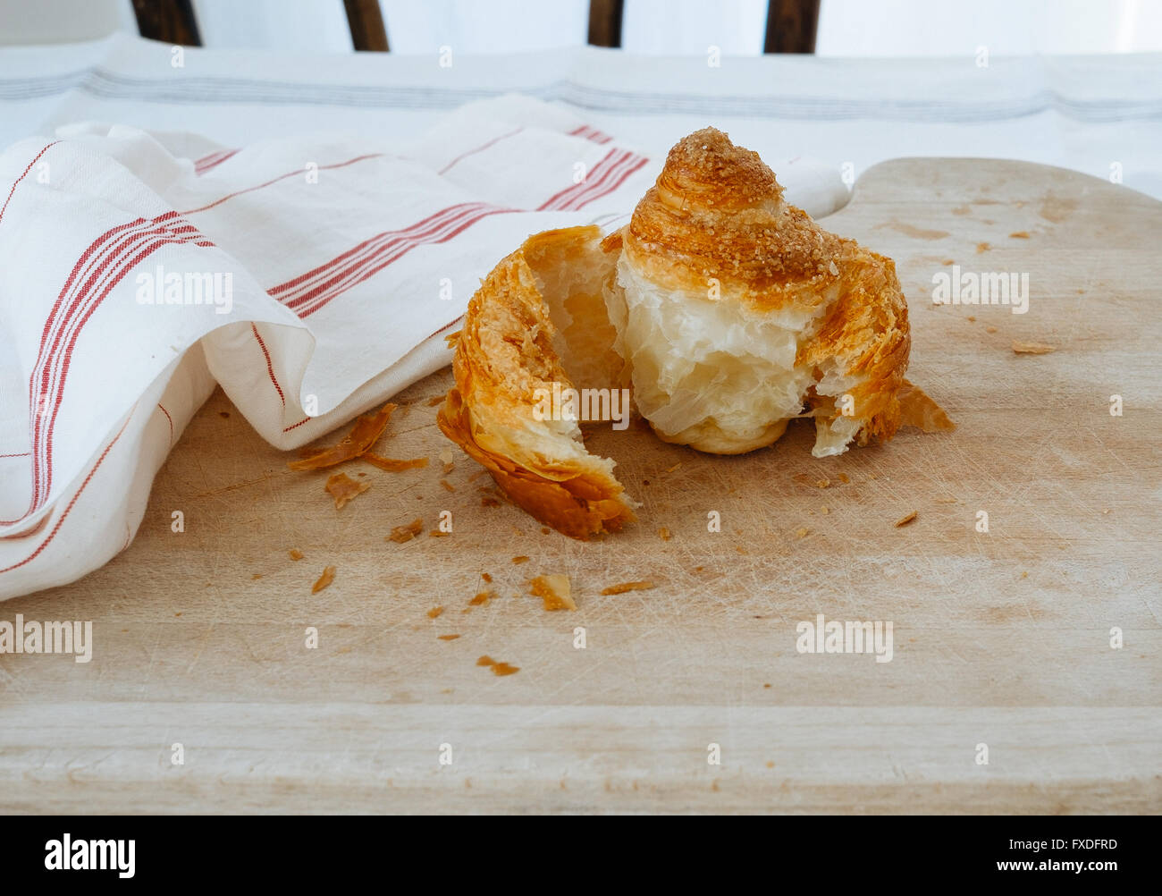 Französisches Frühstück Gebäck Stockfoto