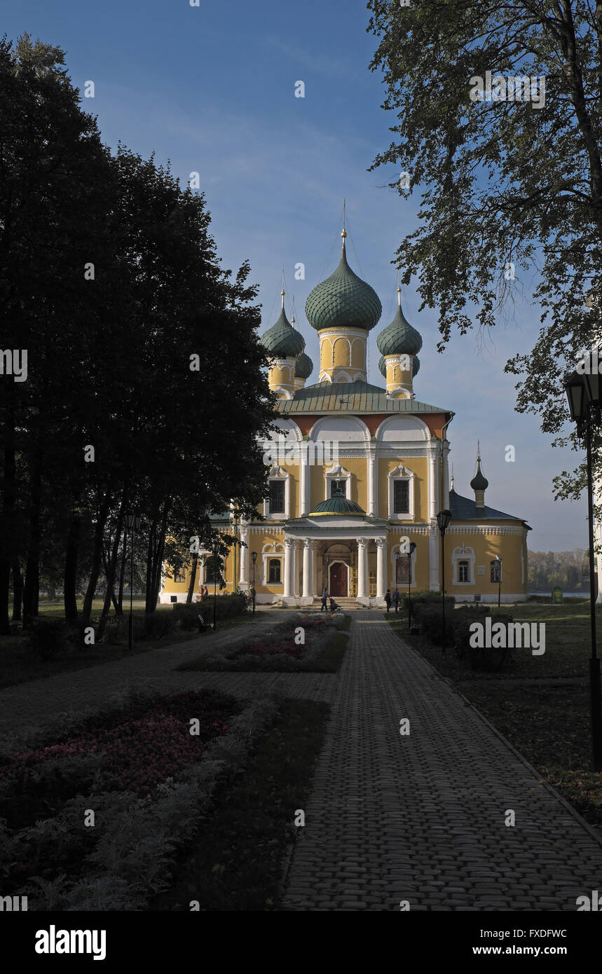 - Spaso Preobraschenski sobor oder Kathedrale der Verklärung, Uglitsch, Russland. Stockfoto