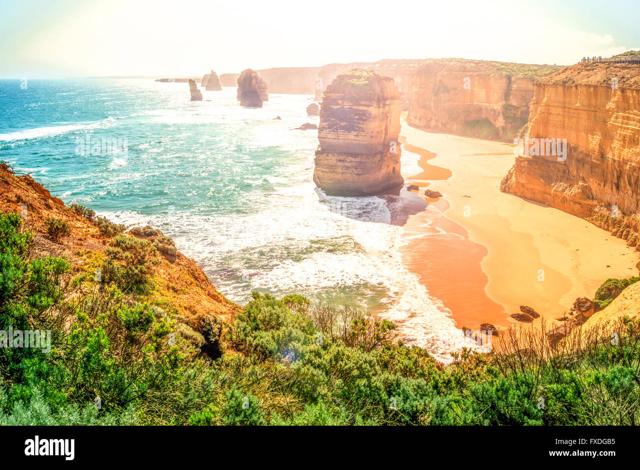 Australien, 12 Apostel, Great Ocean Road, Victoria Stockfoto