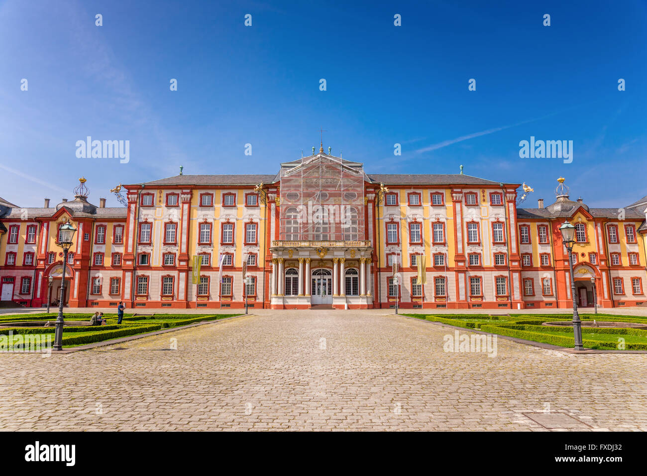 Bruchsal, Schloss, Architektur, historische, Deutschland Stockfoto