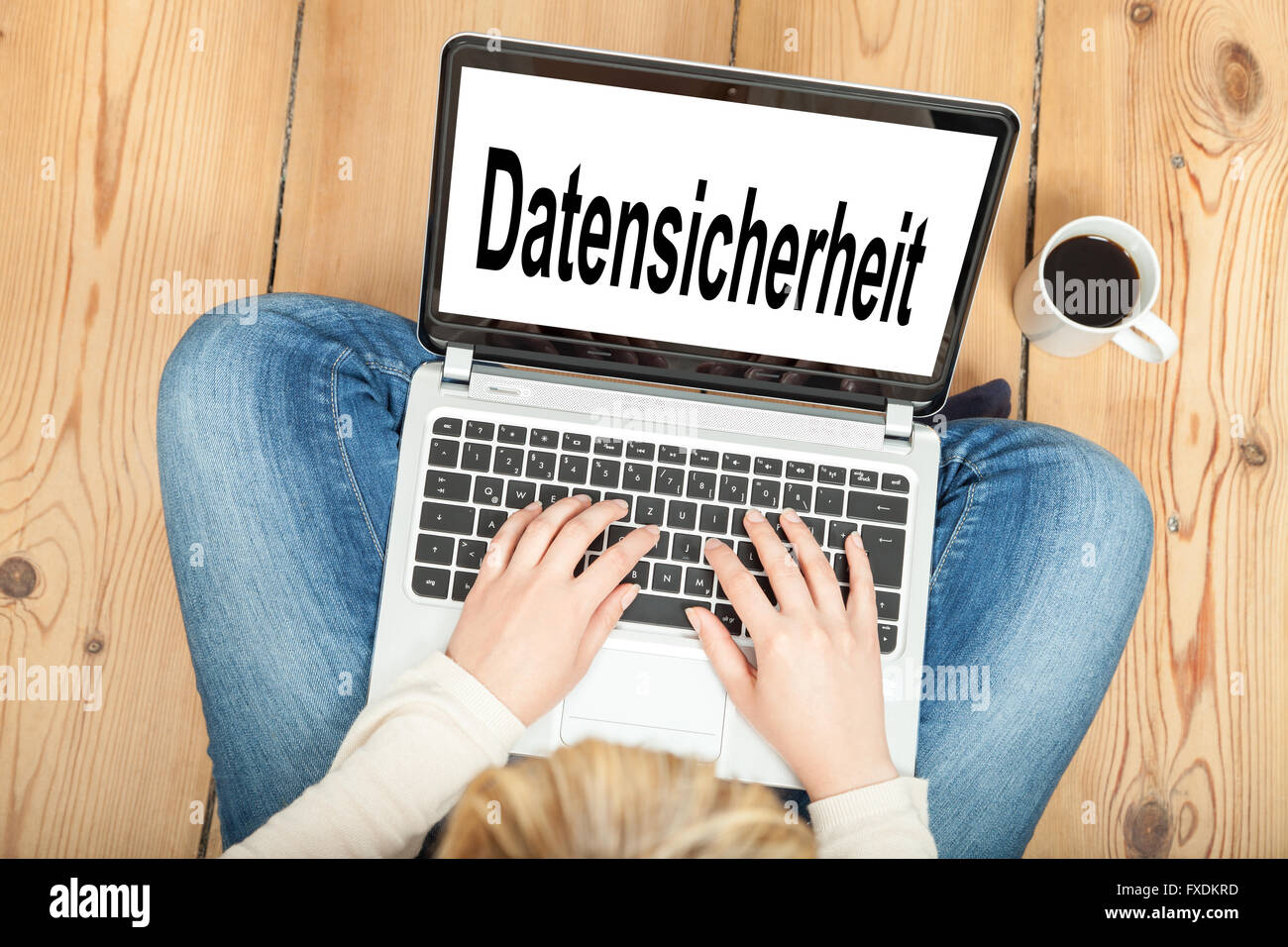 Die Integrität der Daten Stockfoto