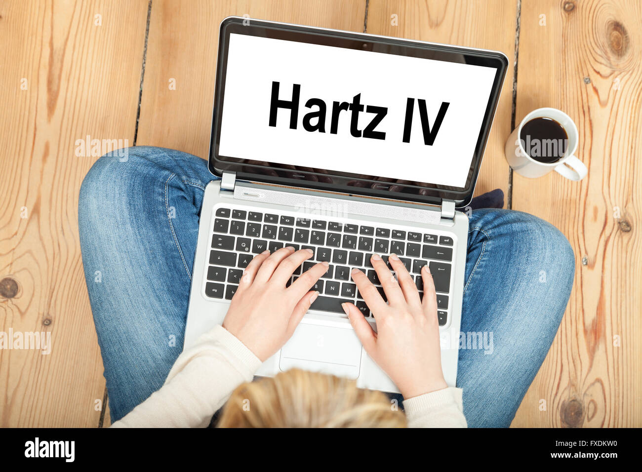 Hartz IV Stockfoto