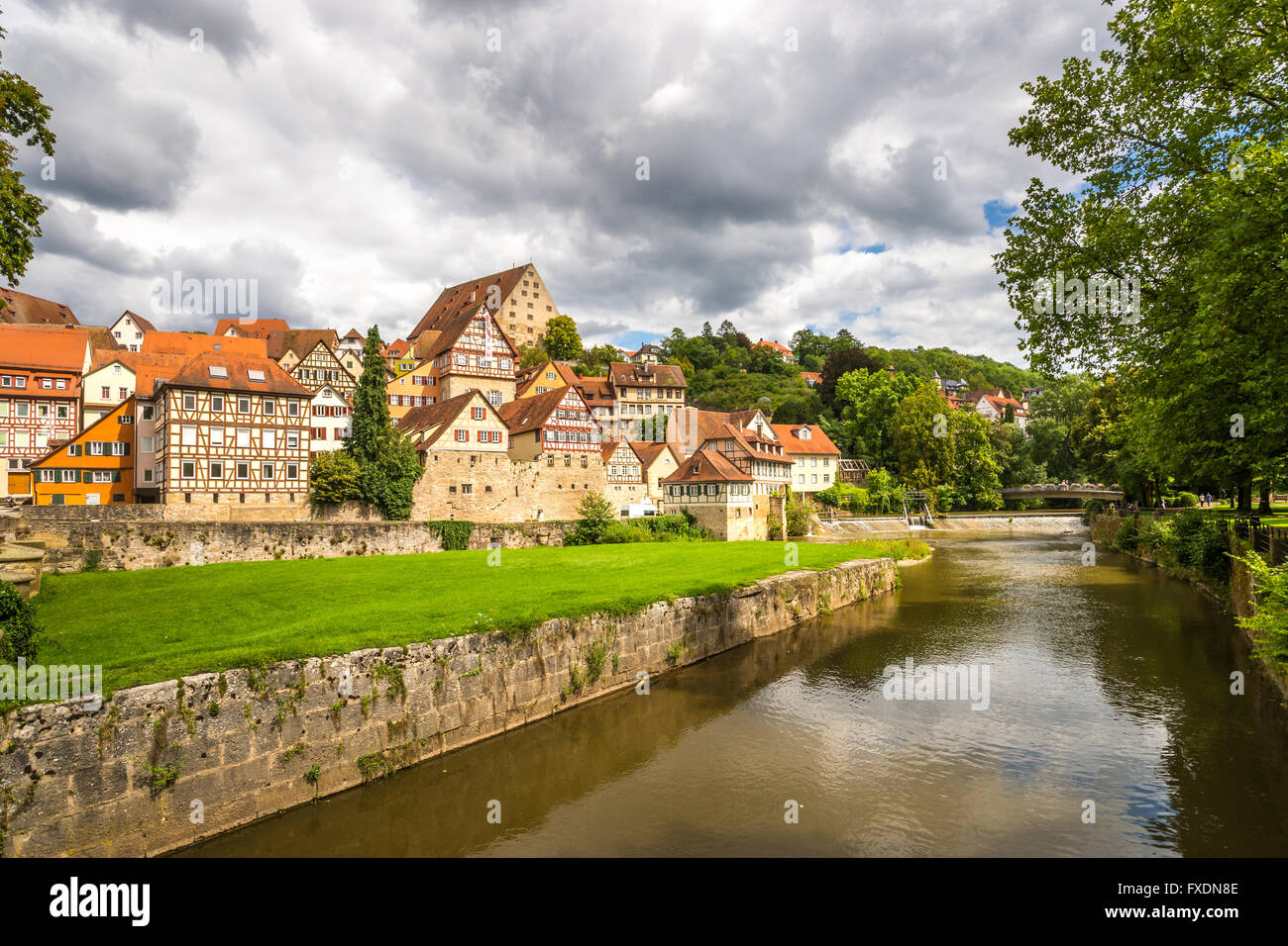 Schwäbisch Hall, Baden-Württemberg, Deutschland Stockfoto