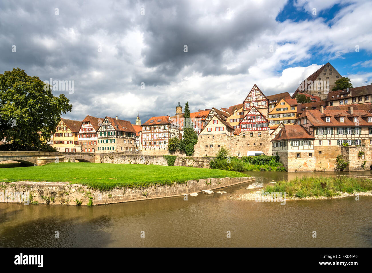 Schwäbisch Hall, Baden-Württemberg, Deutschland Stockfoto