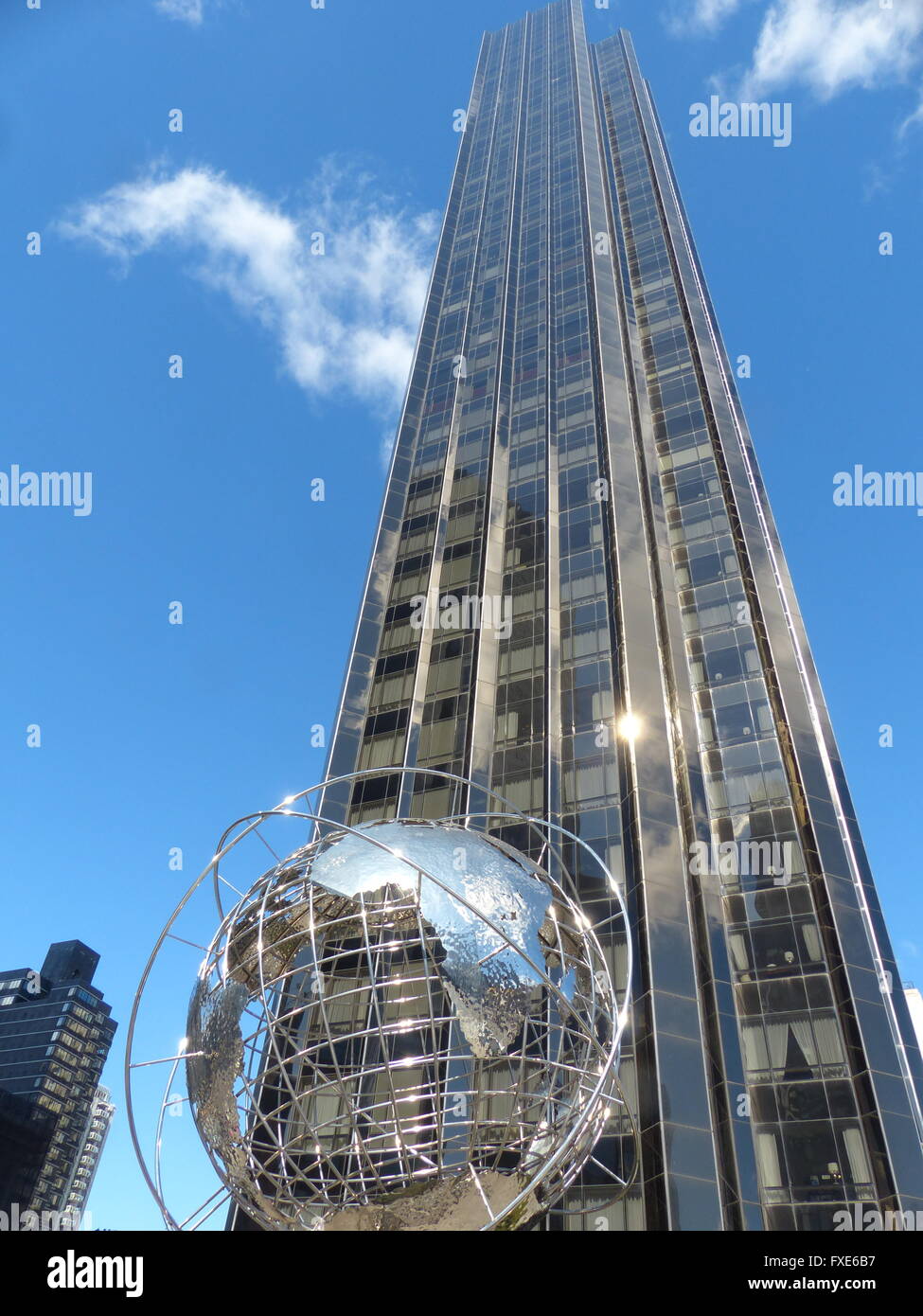 Trump World Tower auf dem Broadway und 60th Street Stockfoto