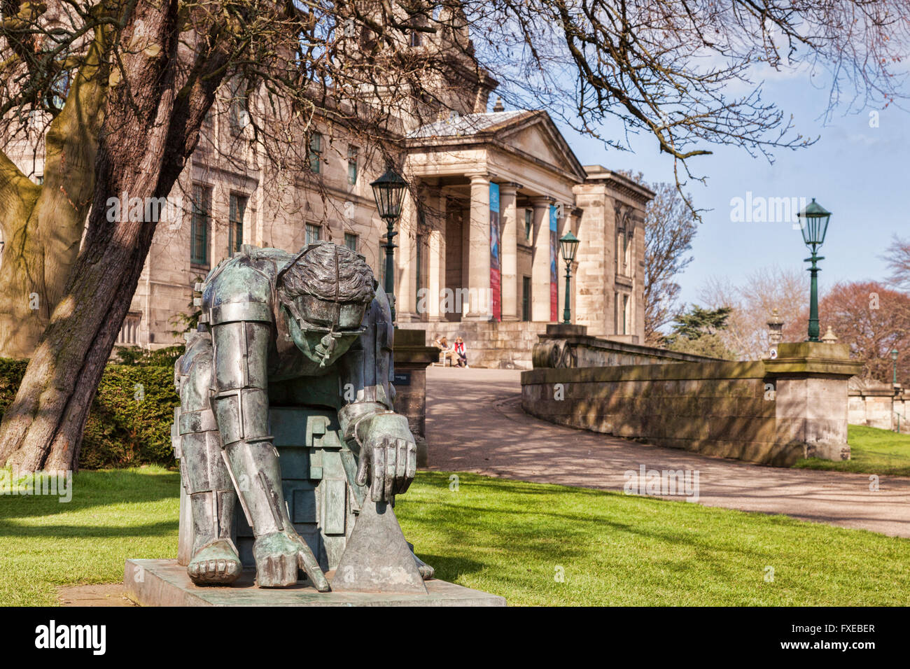 Master of the Universe von Sir Eduardo Paolozzi, im schottischen Gallery of Modern Art zwei, die Dean Gallery, Edinburgh, Schottland Stockfoto
