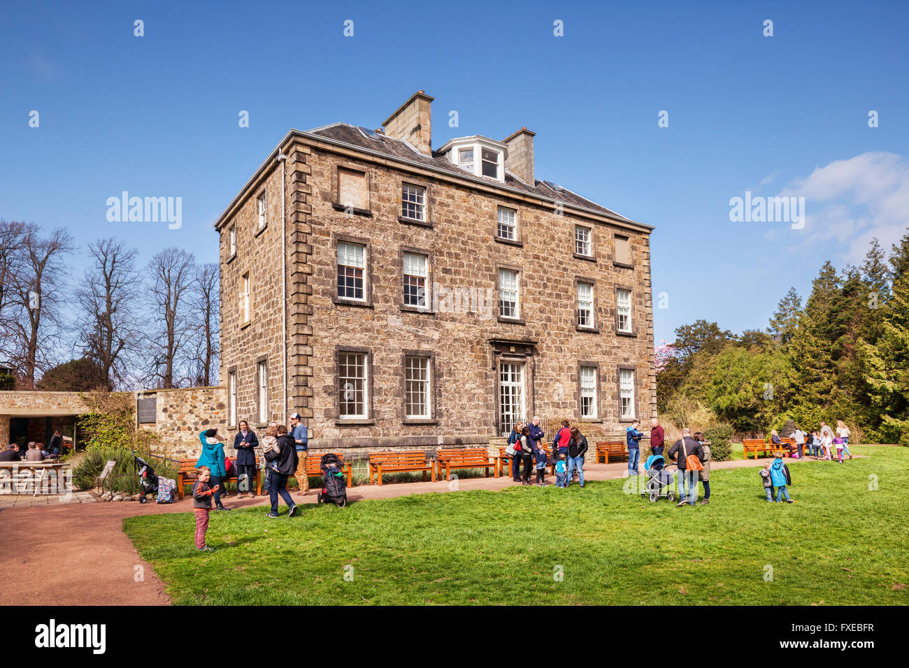 Inverleith House, Edinburgh Roel Botanic Gardens, Edinburgh, Scotland, UK Stockfoto