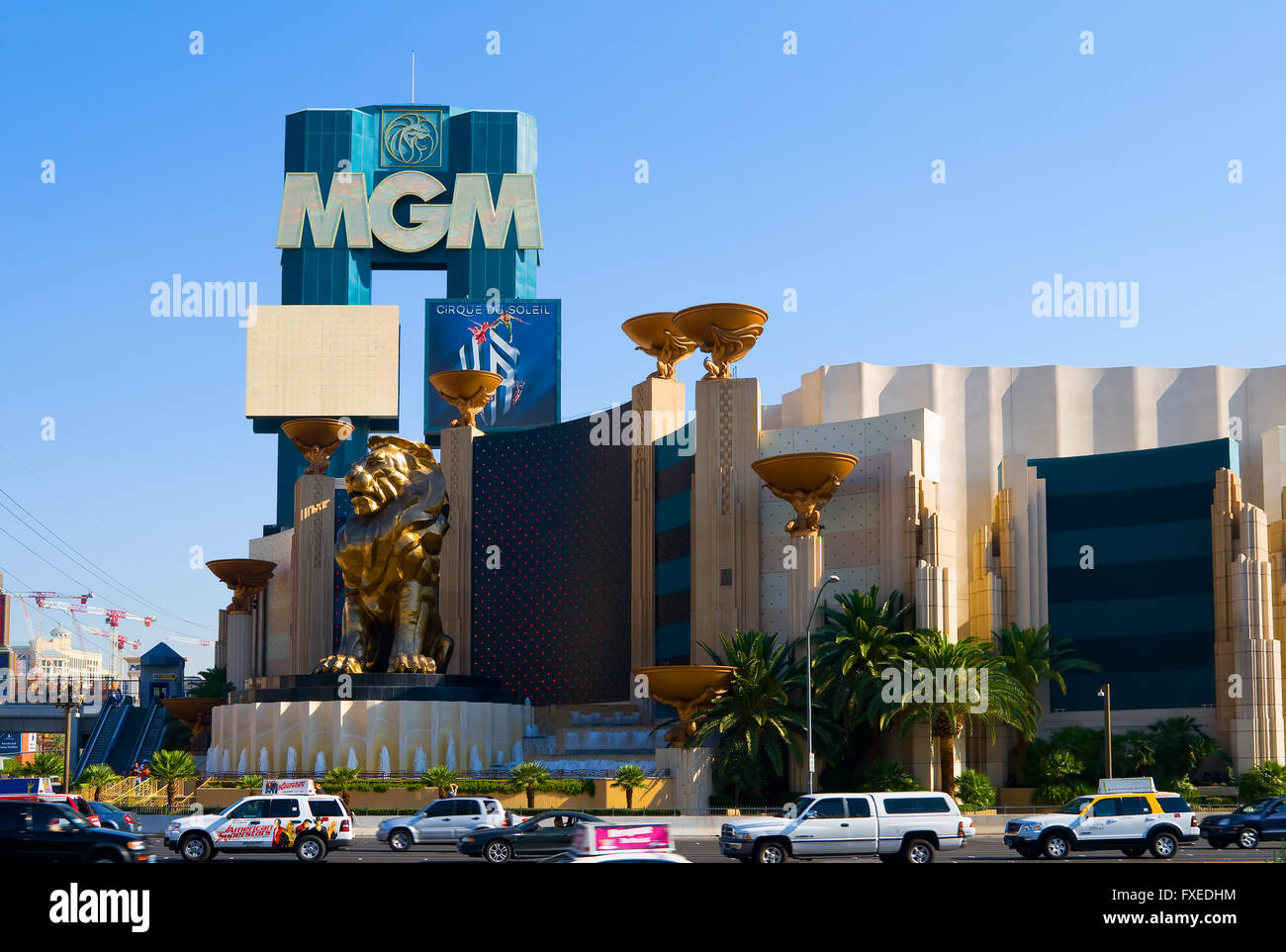 MGM Casino in Las Vegas Stockfoto