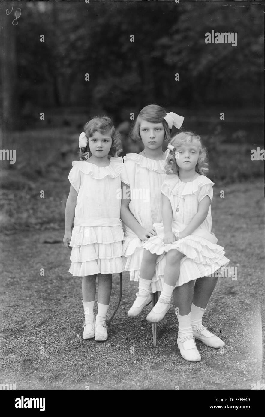 Adelheid Mit Ihren Schwestern Stockfoto