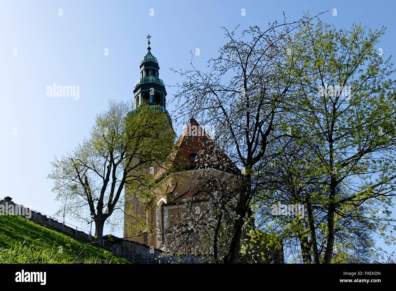 Llner Kirche Kirche, Salzburg, Österreich, Europa. Stockfoto