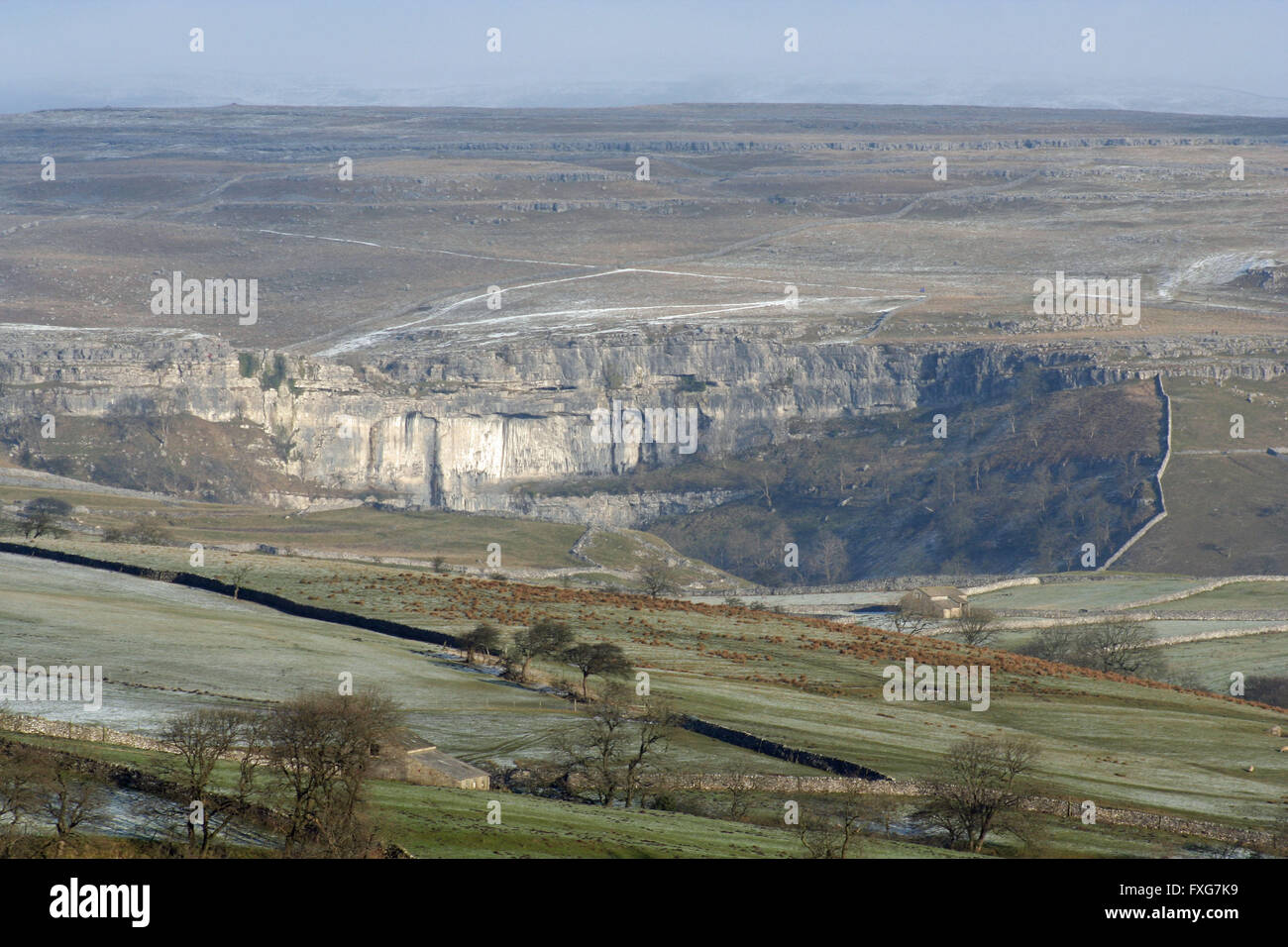 Malham Cove Stockfoto