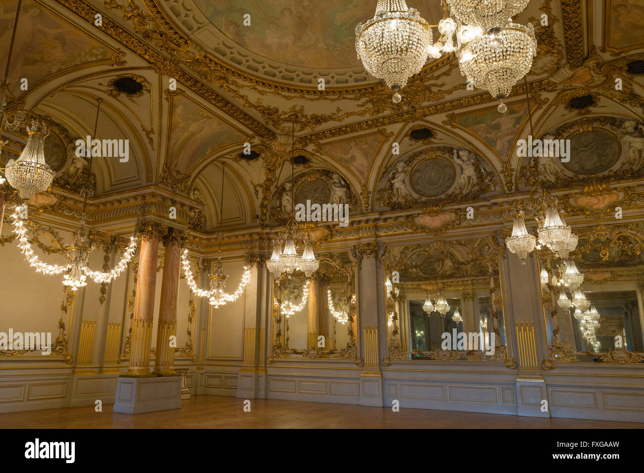Salle des fêtes, Festspielhaus, Musee d ' Orsay, Paris, Frankreich, Europa Stockfoto