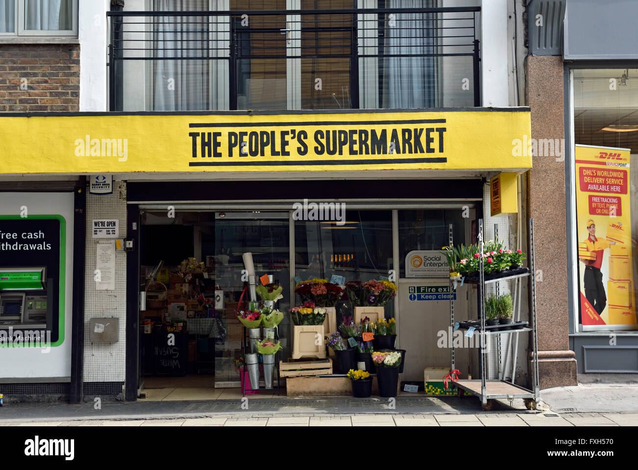 Die Menschen Supermarkt Lämmer Conduit Street, Holborn Bloomsbury England Großbritannien UK Stockfoto