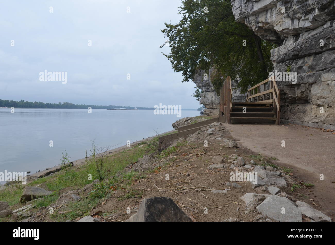 Cave-in-Rock State Park, Cave-in-Rock Illinois, USA Stockfoto