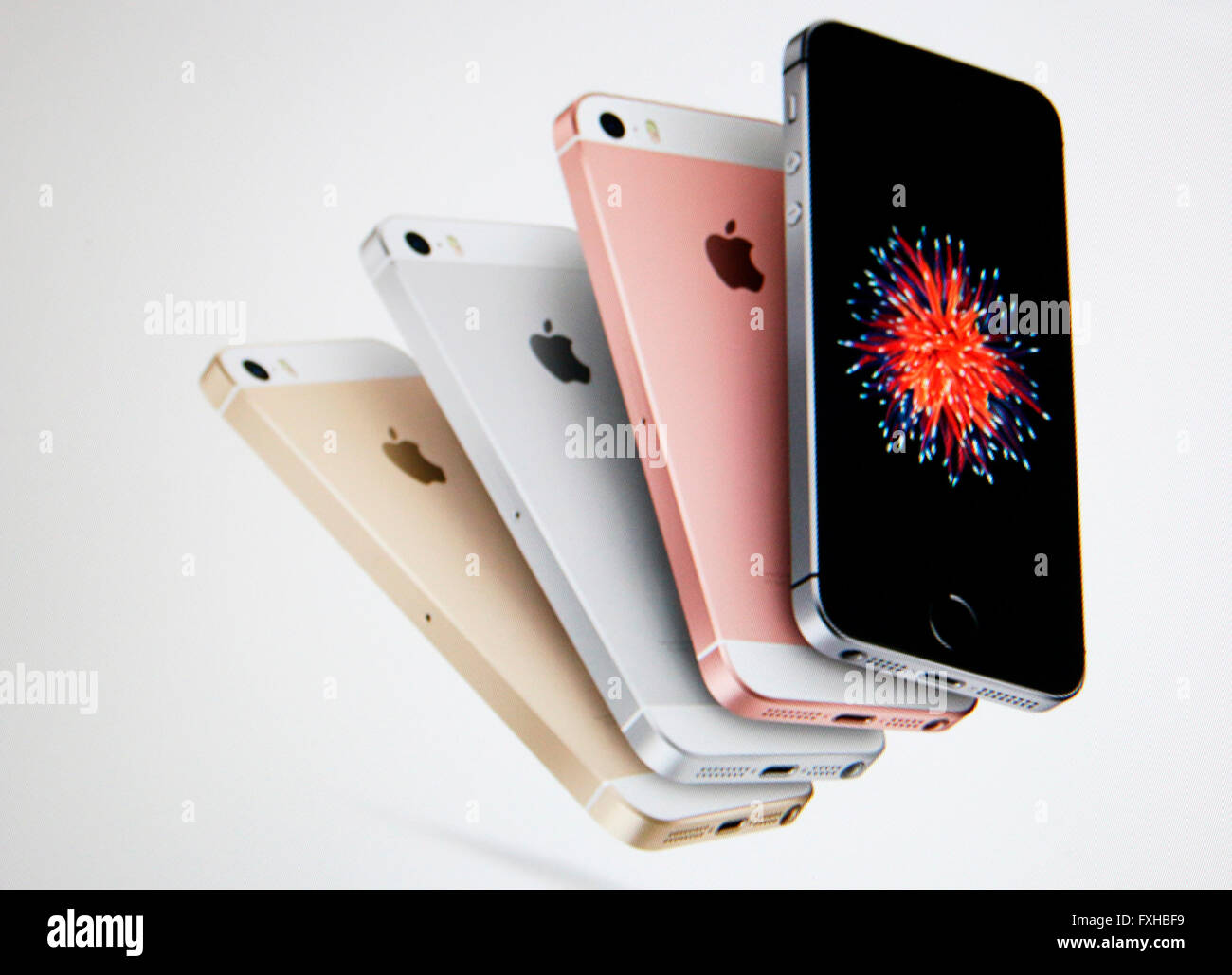 iPhone SE Stockfoto