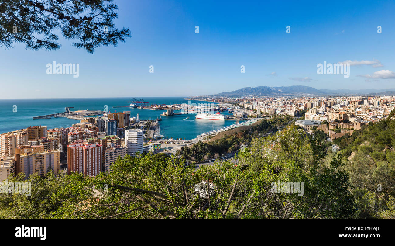 Blick auf die costa del sol Fotos und Bildmaterial in hoher Auflösung