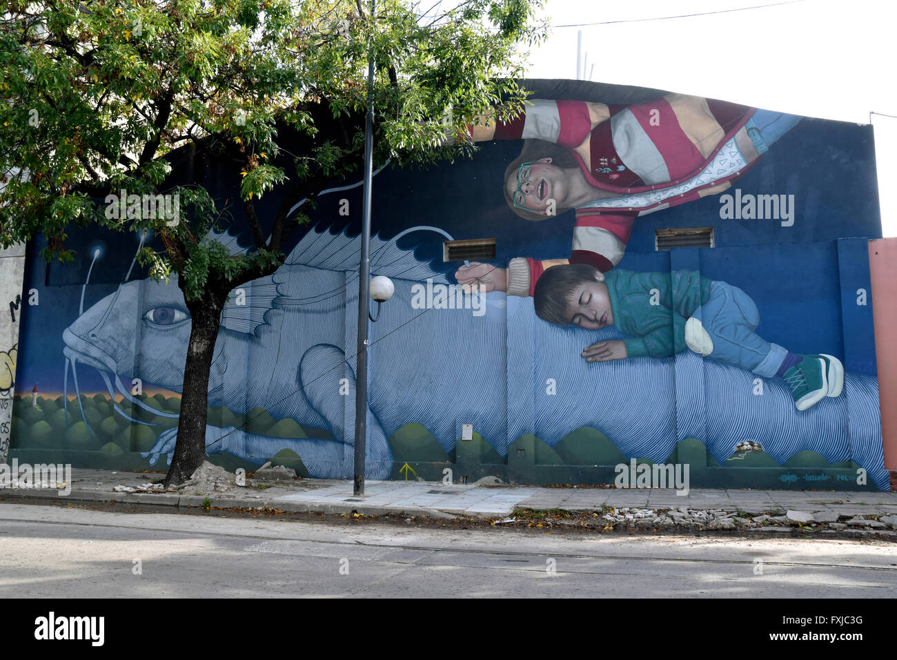 Graffiti-Kunst Stockfoto