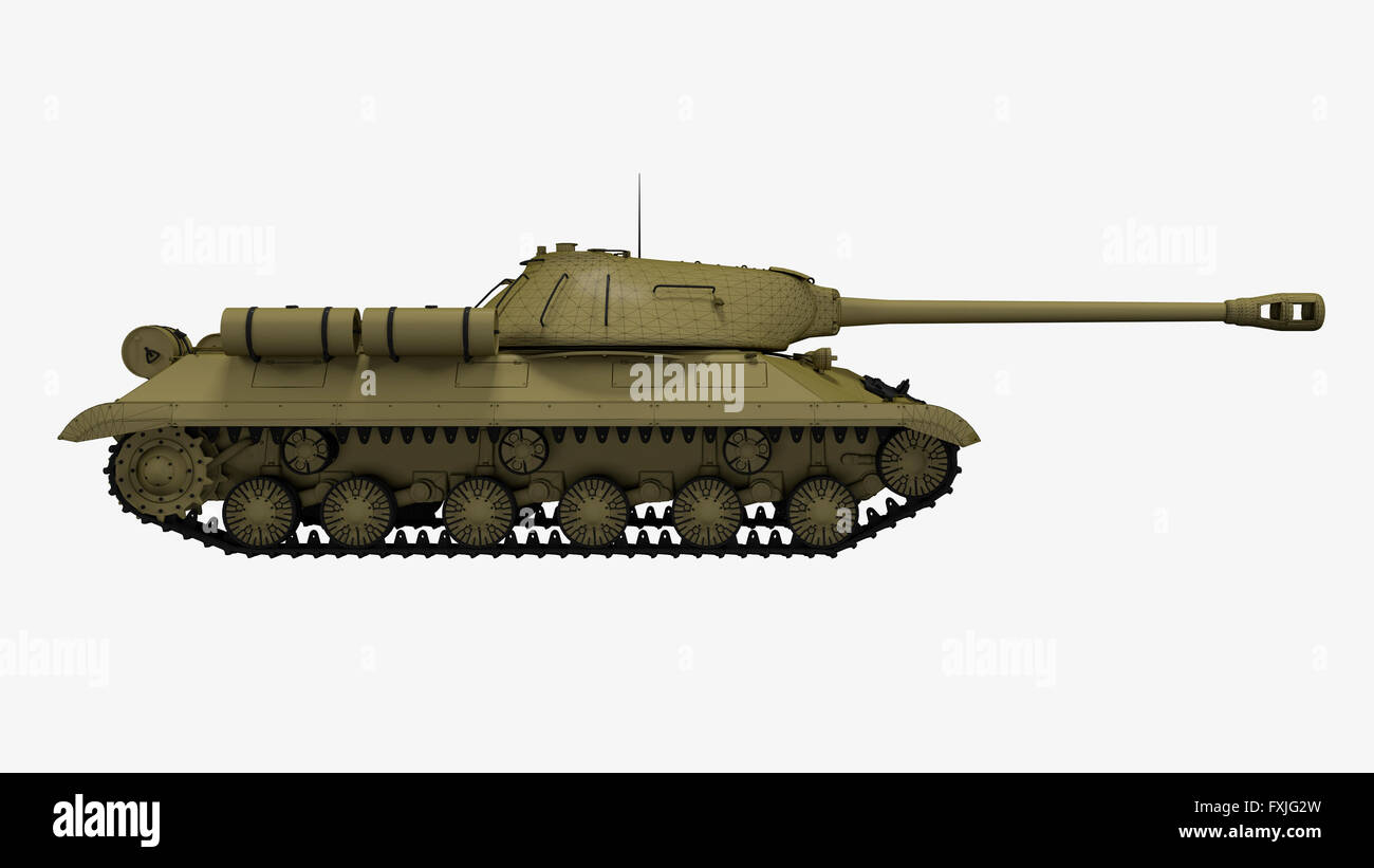 Panzer 3D Stockfoto