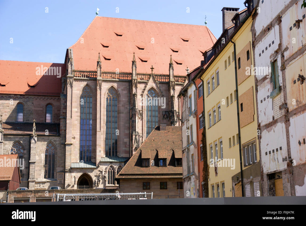 St. Lorenzkirche, Nürnberg, Bayern, Deutschland Stockfoto