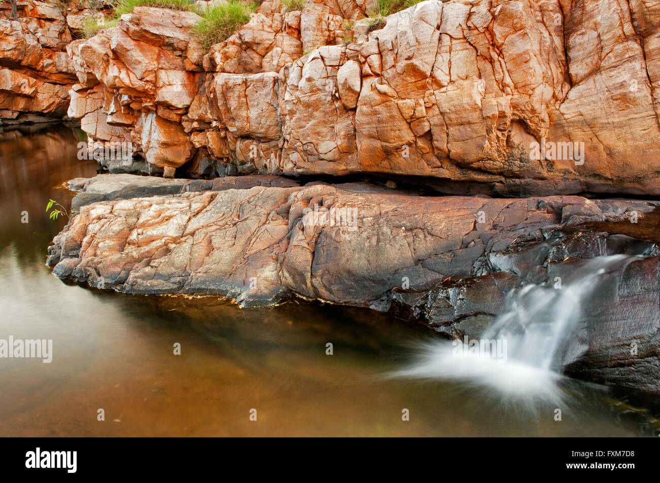 Erstaunlich, Amalia-Schlucht in der Kimberley-Region. Stockfoto