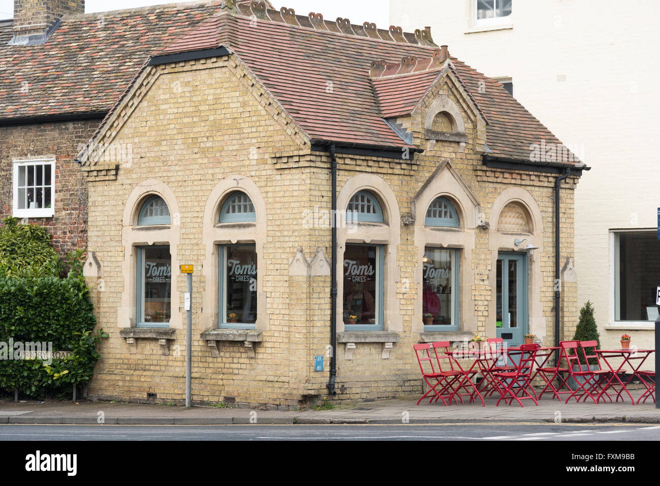 Toms Kuchen-Café und Shop St Ives Cambruidgeshire UK Stockfoto