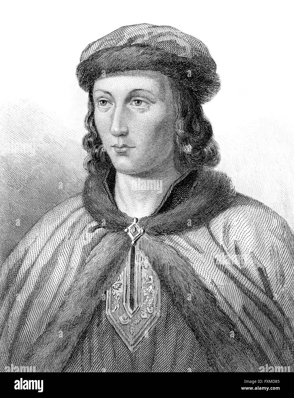 Humbert i. von Viennois, c. 1240-1307, Baron von la Tour-du-Pin, Dauphin von Viennois Stockfoto