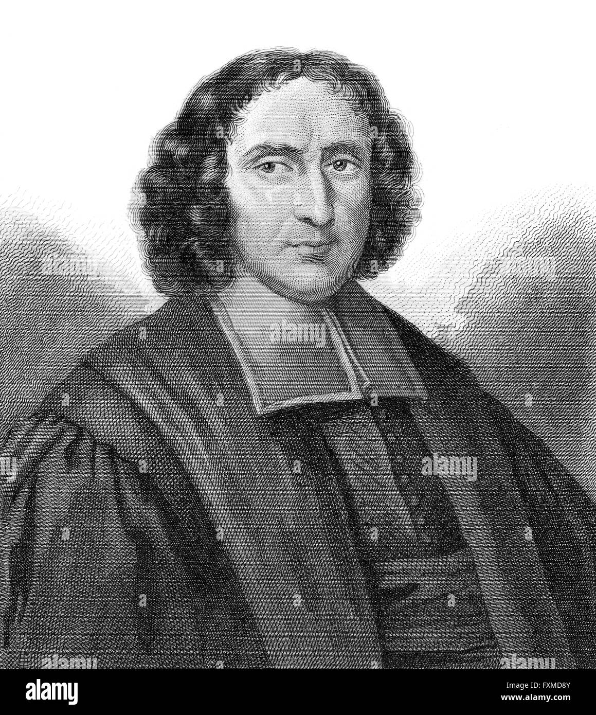 Nicolas-Hubert Mongault, 1674-1746, einem französischen Geistlichen und Schriftsteller Stockfoto