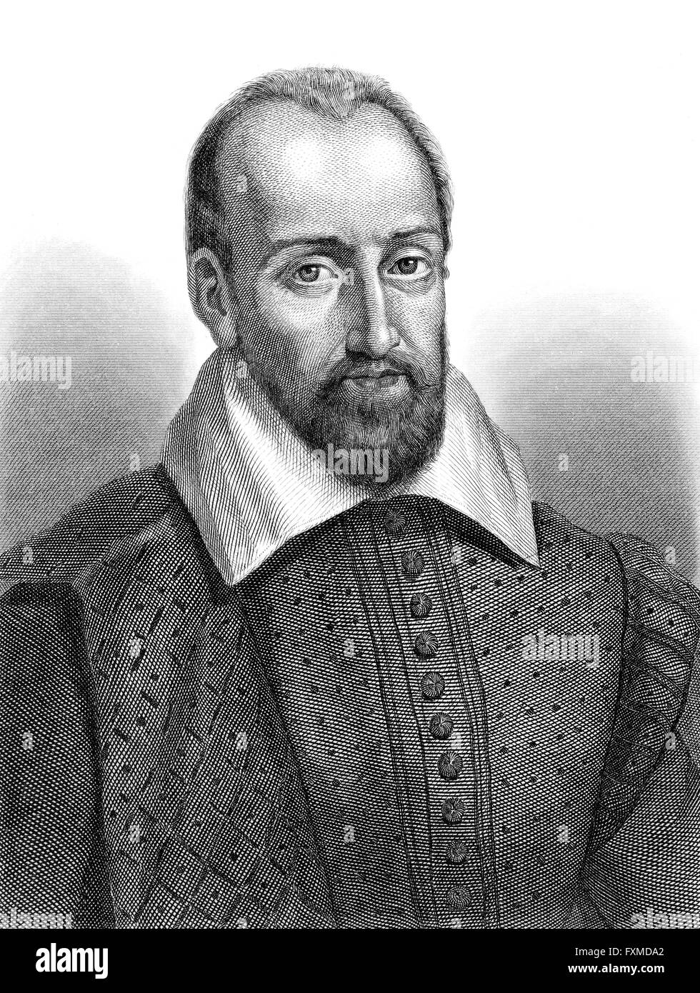 Pierre Forget, um 1544-1610, Baron de Véretz et du Fau (Touraine), Seigneur de Fresnes, französischer Politiker Stockfoto