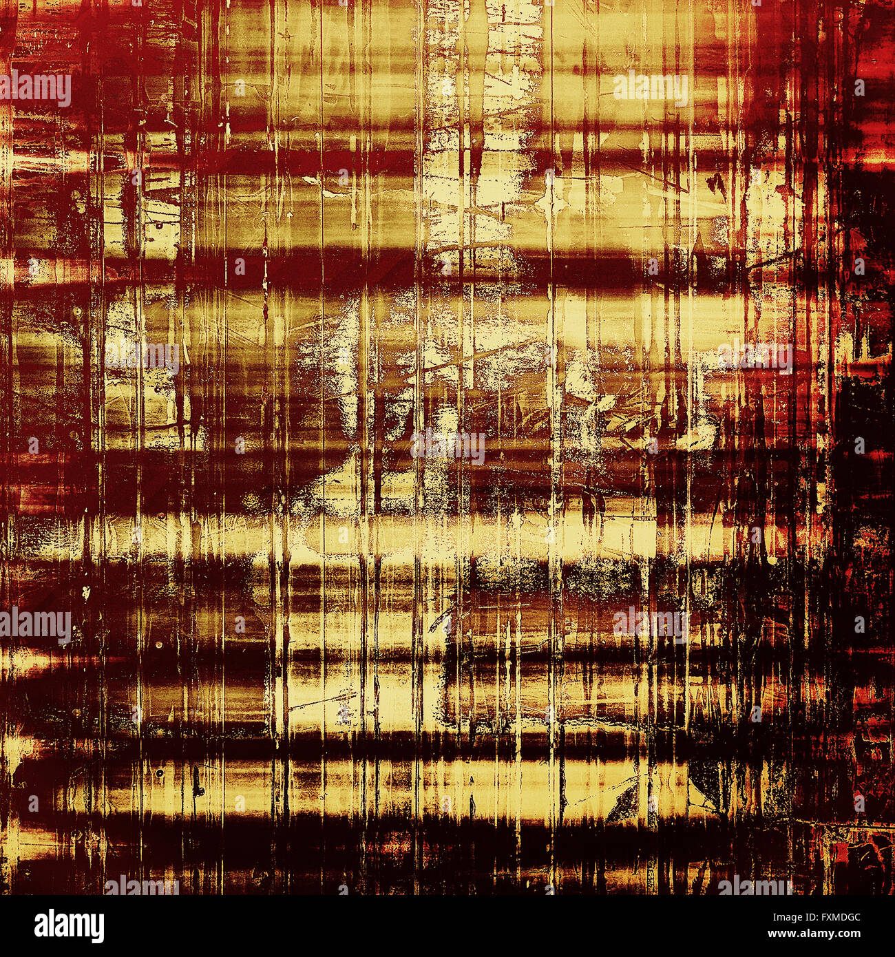 Digital Hintergrund oder Textur für Retro-Stil-Rahmen konzipiert. Mit verschiedenen Farbmustern: gelb (Beige); Braun; rot (Orange); Schwarz Stockfoto