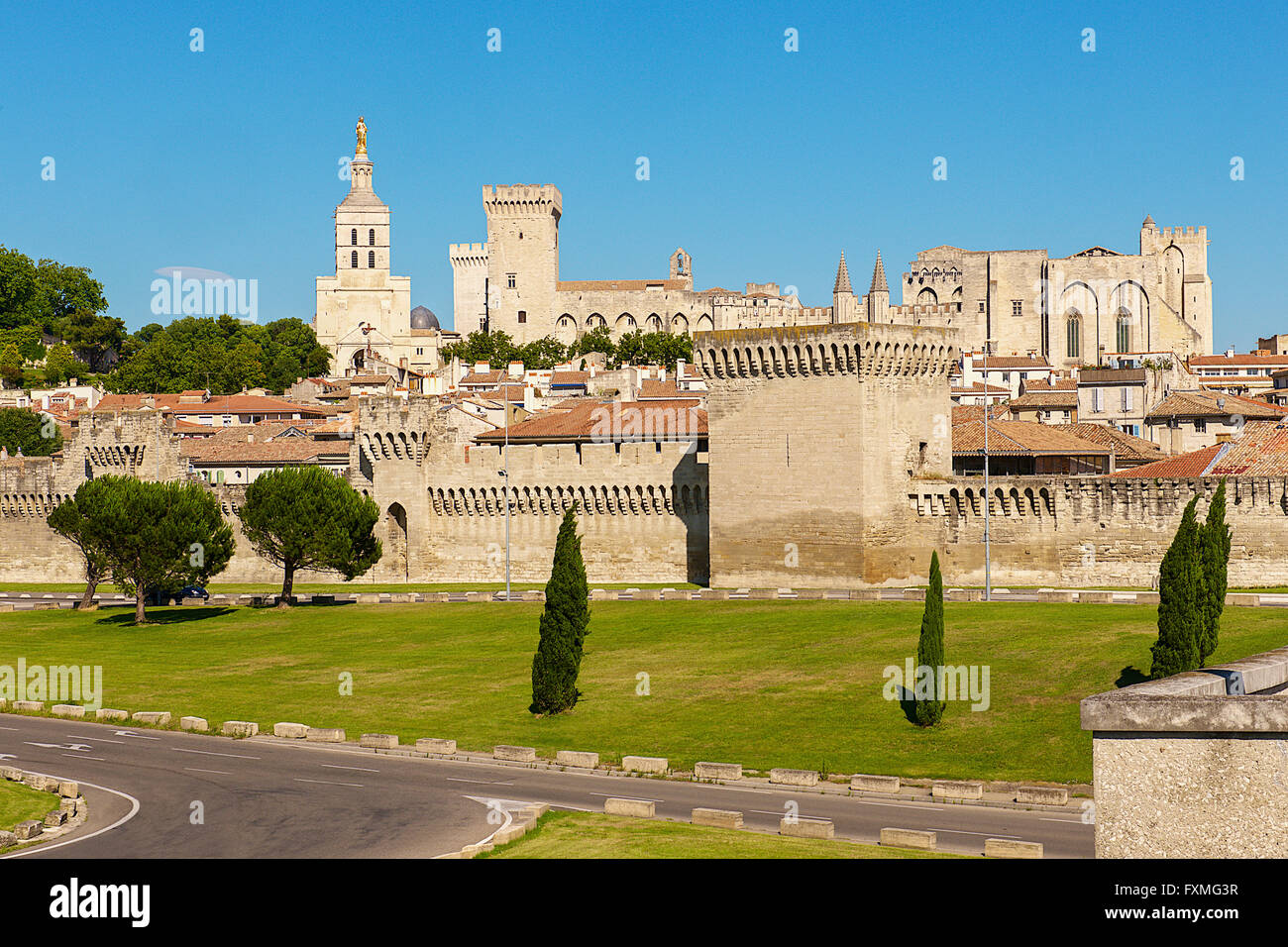 Notre-Dame de Don Cathedral, Avignon, Frankreich Stockfoto