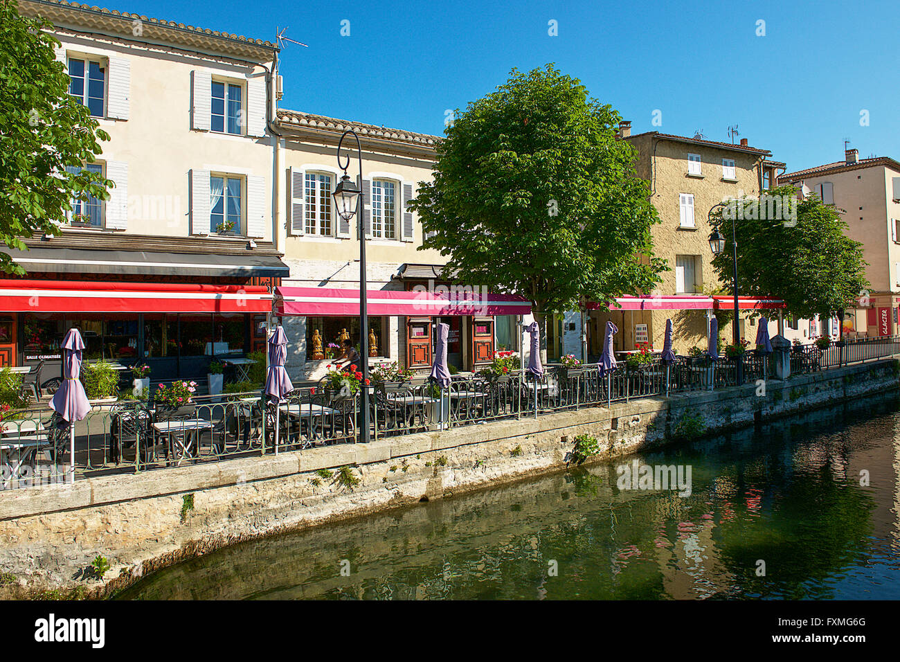 Street View von Lil-Sur-Rasorugu, Frankreich Stockfoto