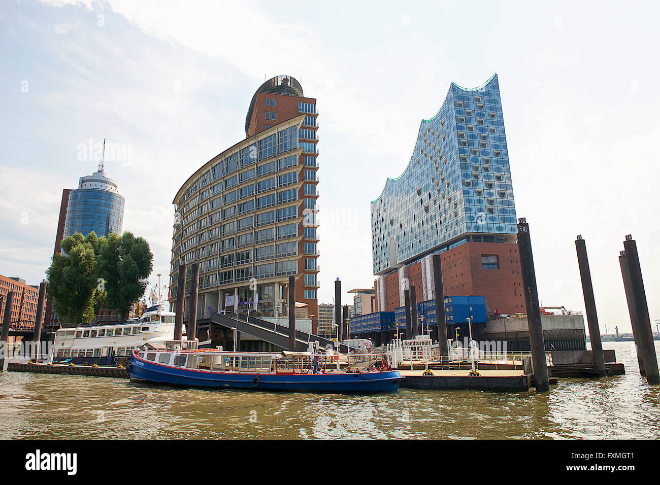 HafenCity, Hamburg, Deutschland Stockfoto