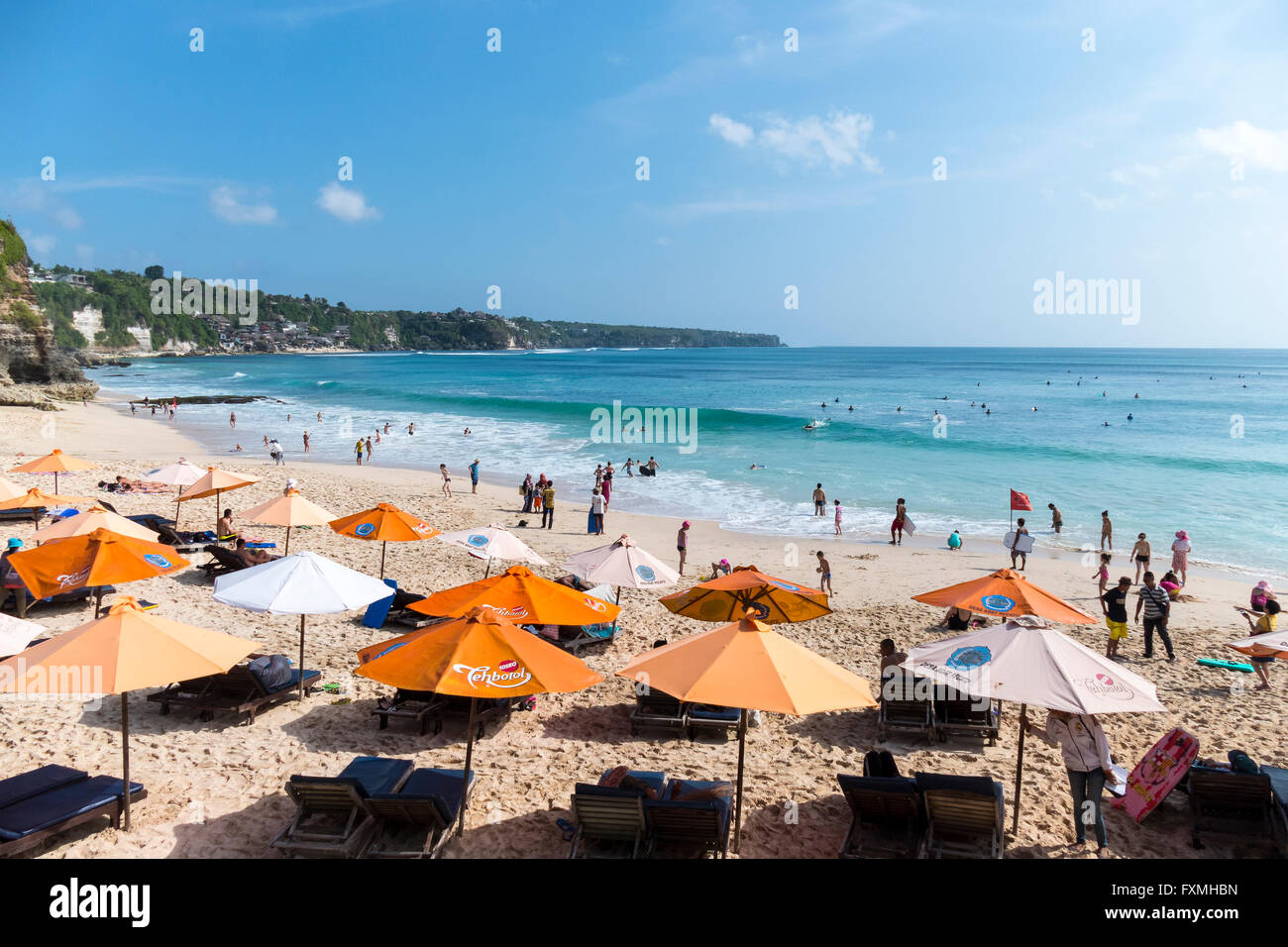 Neue Kuta Beach, Uluwatu, Bali, Indonesien Stockfoto