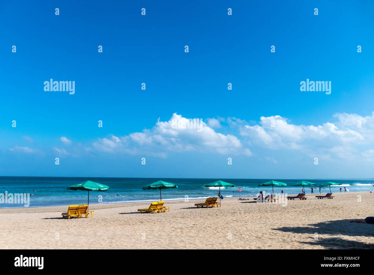 Kuta Beach, Kuta, Bali, Indonesien Stockfoto