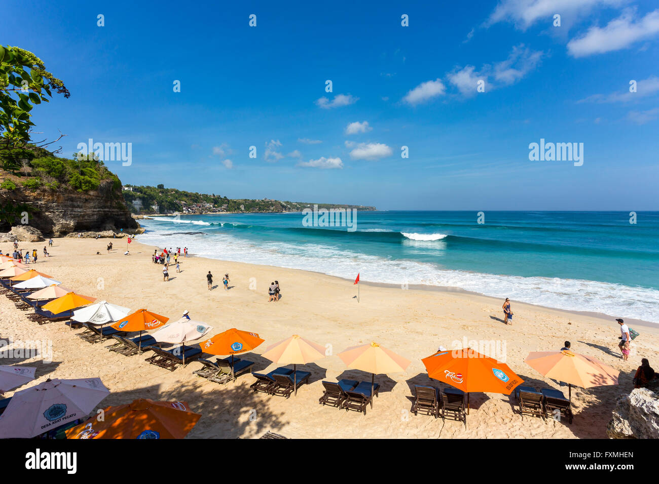 Neue Kuta Beach, Uluwatu, Bali, Indonesien Stockfoto