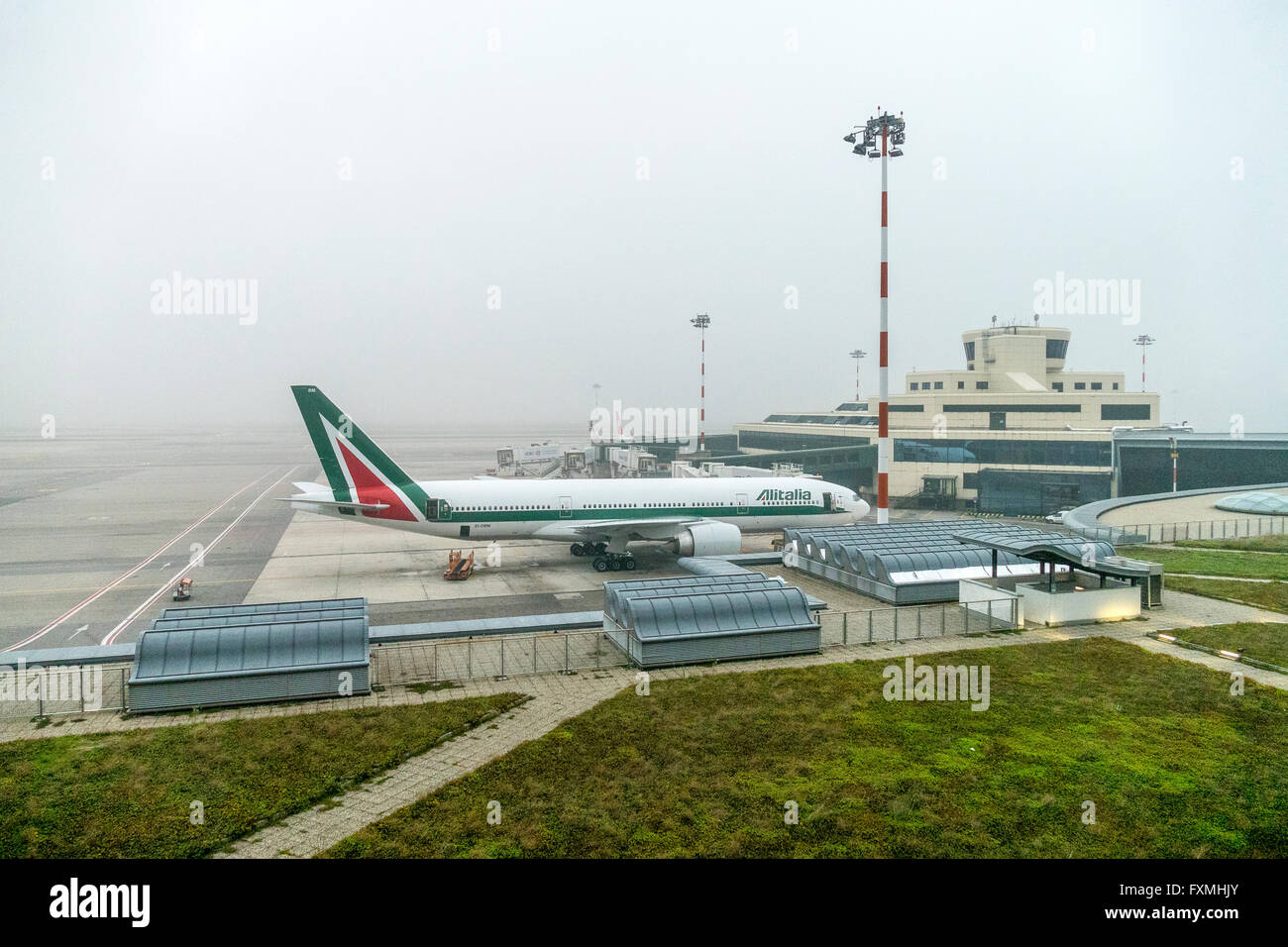 Flughafen Malpensa, Mailand, Italien Stockfoto