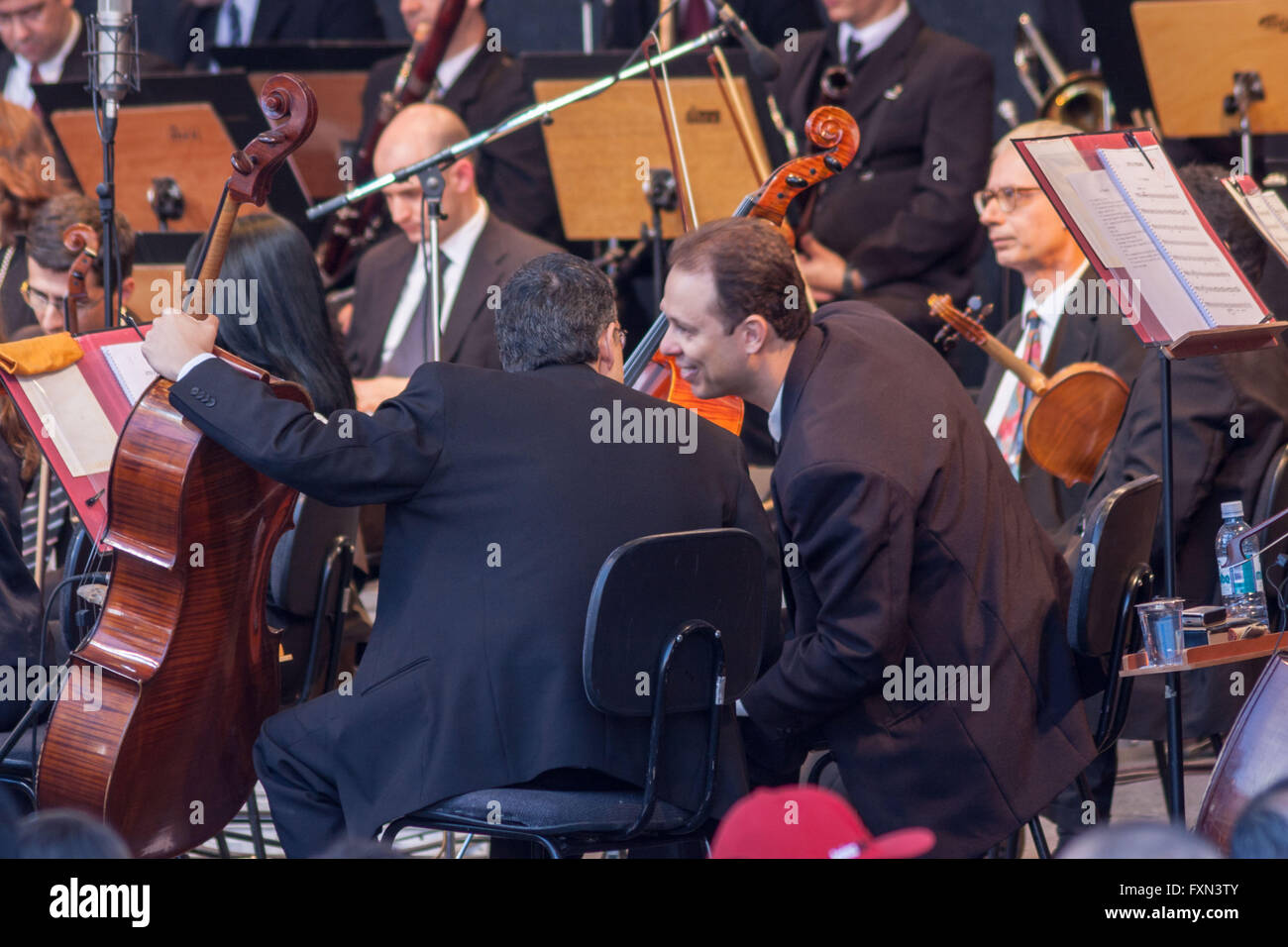 Osasco Orchester in Campos do Jordao Brasilien Stockfoto