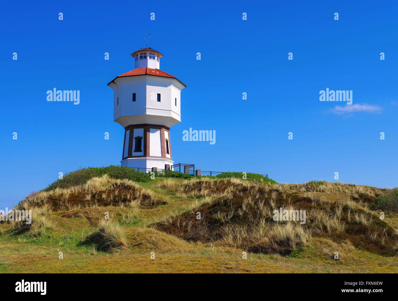 Langeoog Wasserturm - Langeoog Wasserturm 01 Stockfoto