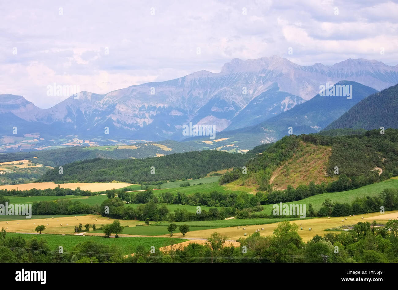 Taillefer Franzoesische Alpen - Massivs Taillefer französische Alpen 01 Stockfoto