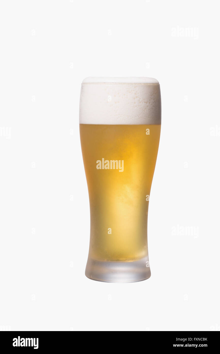 Glas Bier Stockfoto