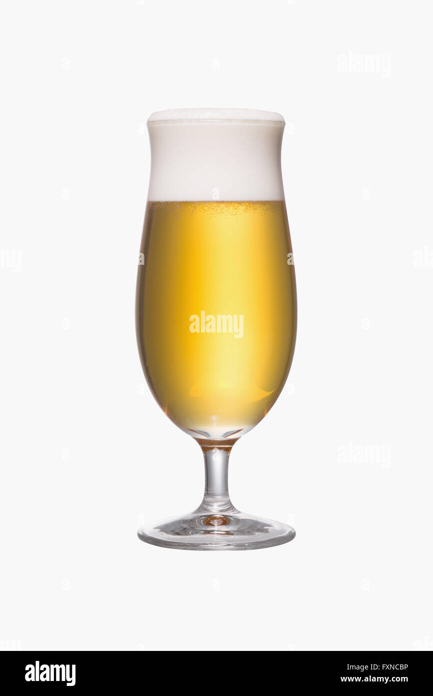 Glas Bier Stockfoto