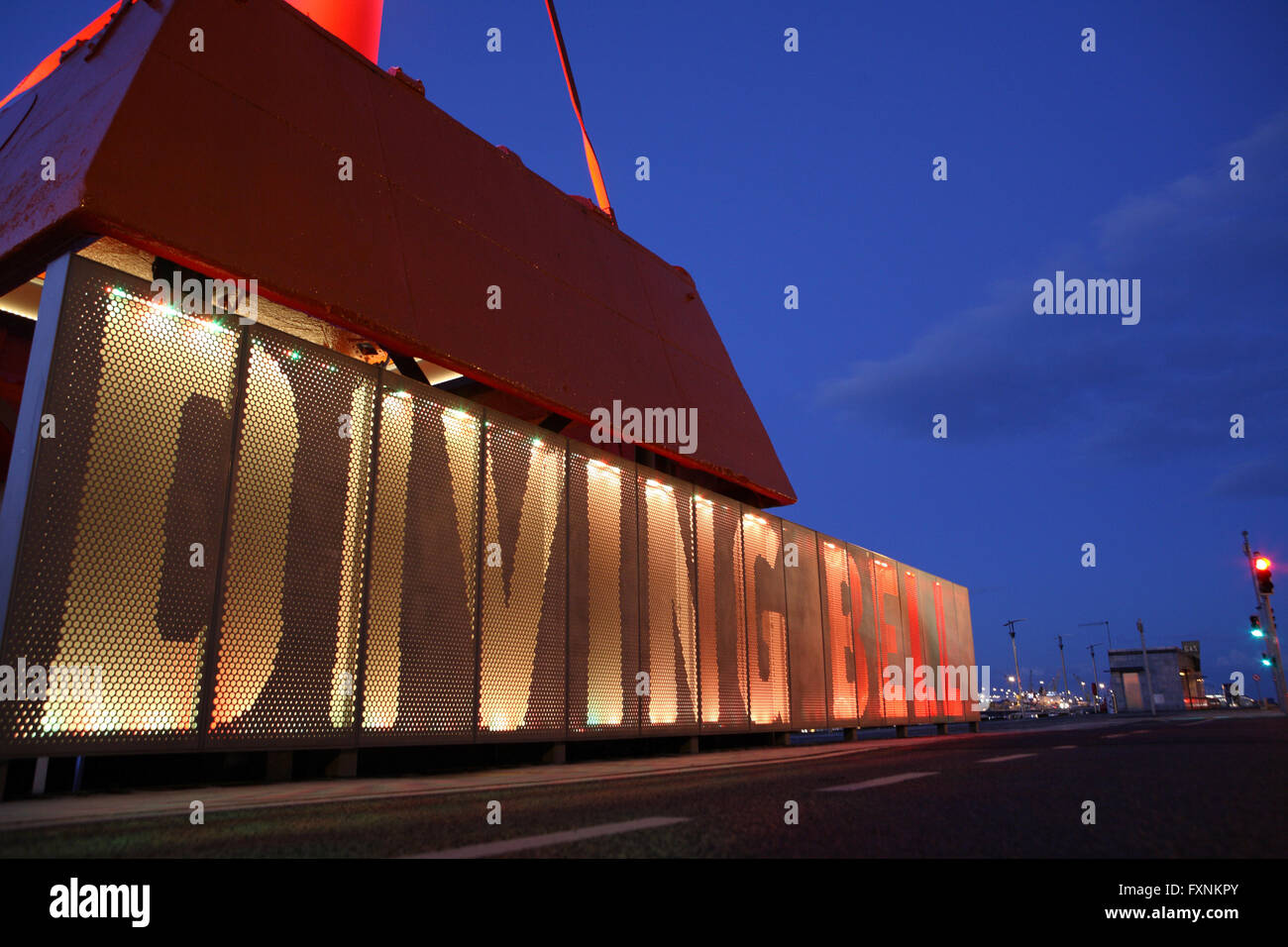 Taucherglocke Attraktion Dublin Irland Stockfoto