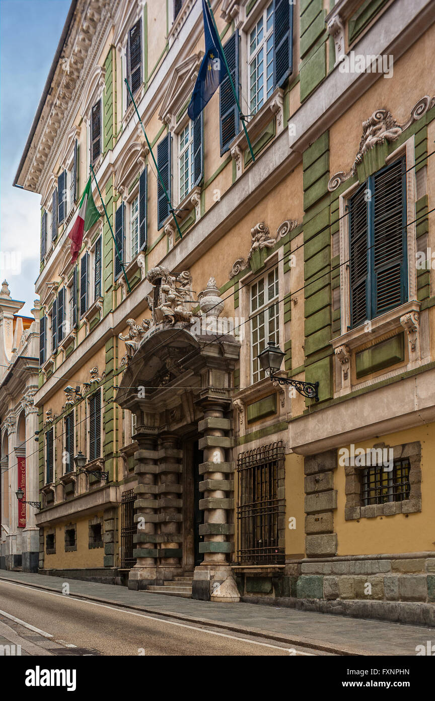 Palazzo agostino pallavicini palast Fotos und Bildmaterial in hoher