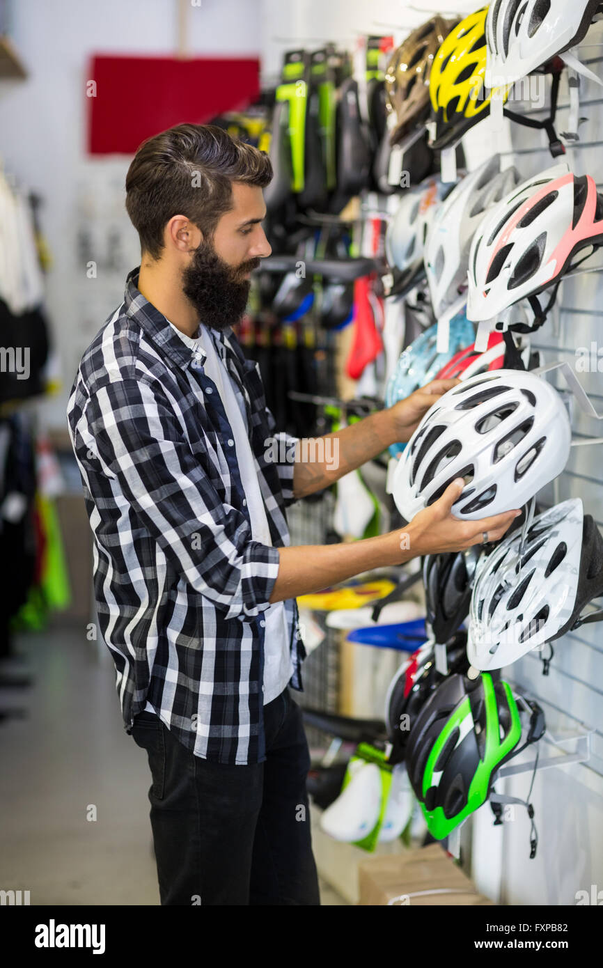 Fahrradhelm Hipster Stockfotos und -bilder Kaufen - Alamy