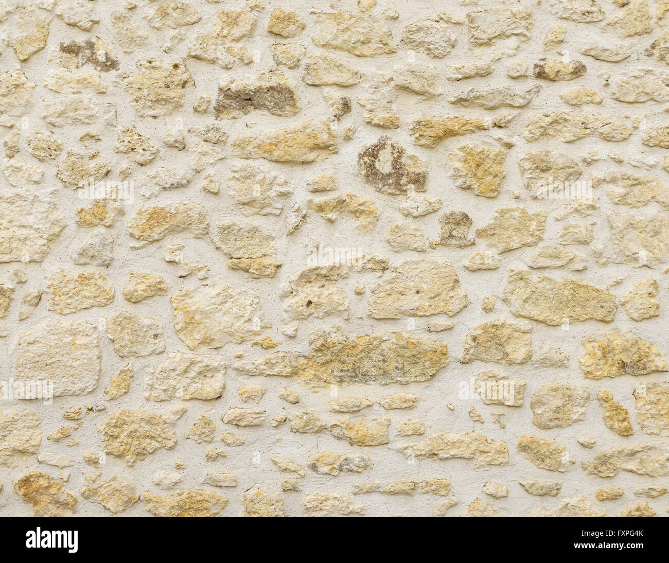 Eine alte Steinmauer Textur Stockfoto