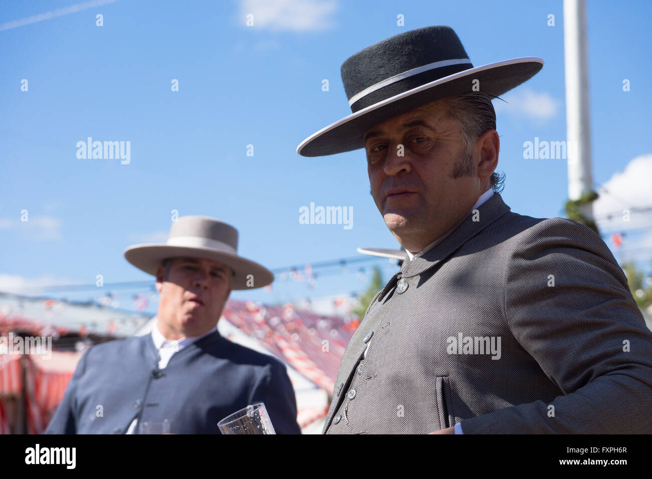 Feria de Abril de Sevilla, April Fair in Sevilla, Andalusien, Spanien Stockfoto