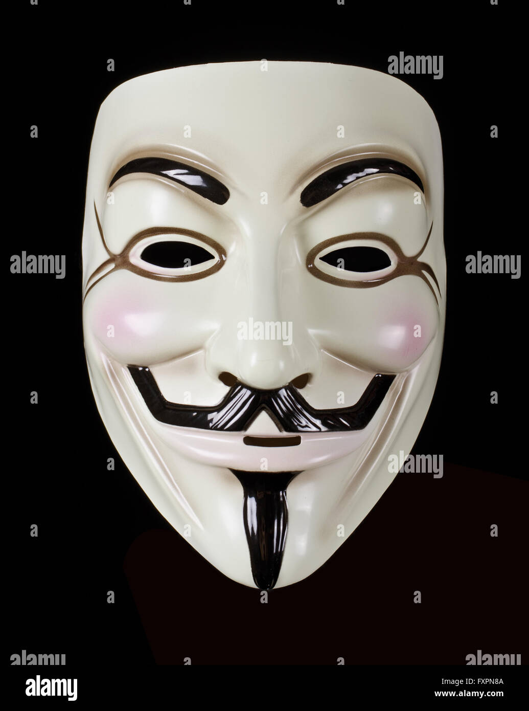 V for Vendetta Maske Stockfotografie Alamy